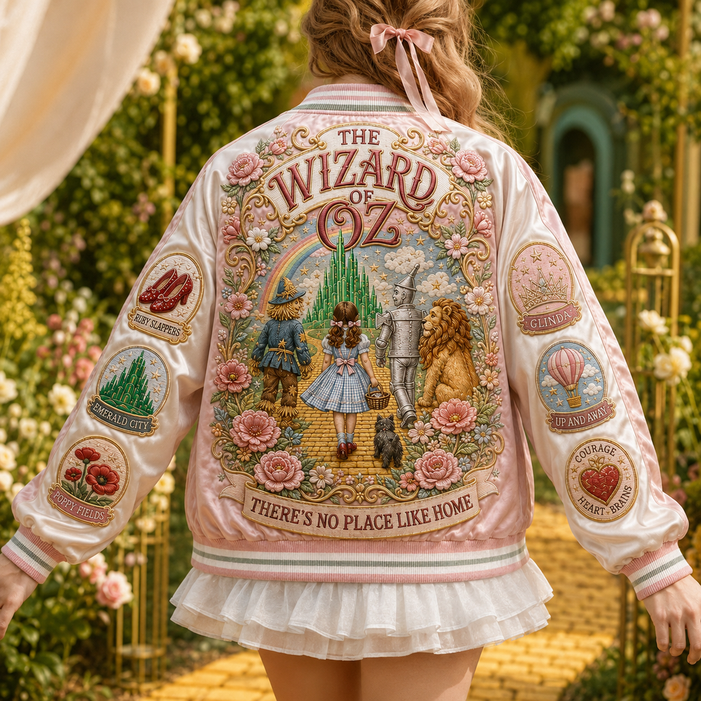 PREMIUM TWOZ SATIN BASEBALL JACKET NTNA