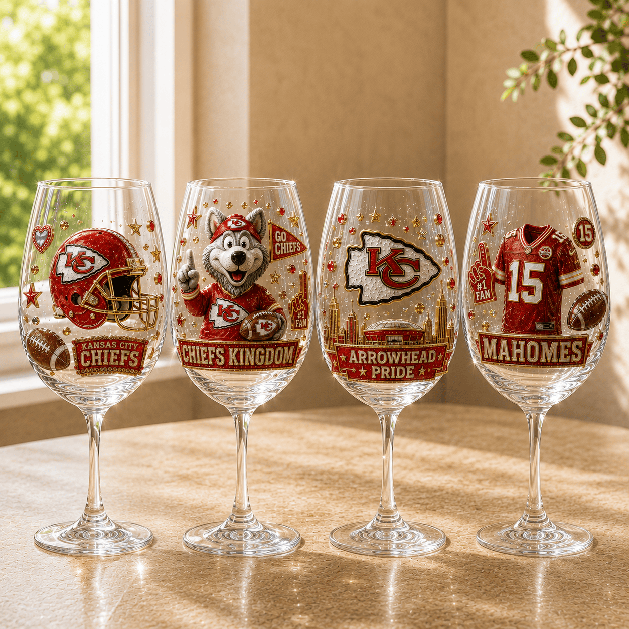 Premium KCC Wine Glass Cup NHVH
