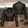 Premium JEP Cropped Leather Zipper Jacket TNSM