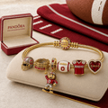 OSB Gold Charm Bracelet Set TMH